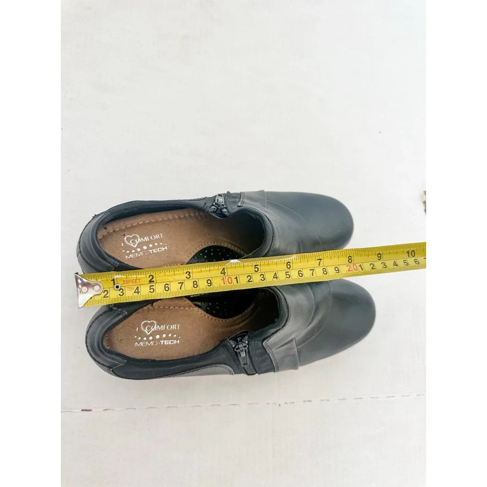 I Love Comfort Womens Black Shoes Size‎ 9 Leather Upper Dress Shoes